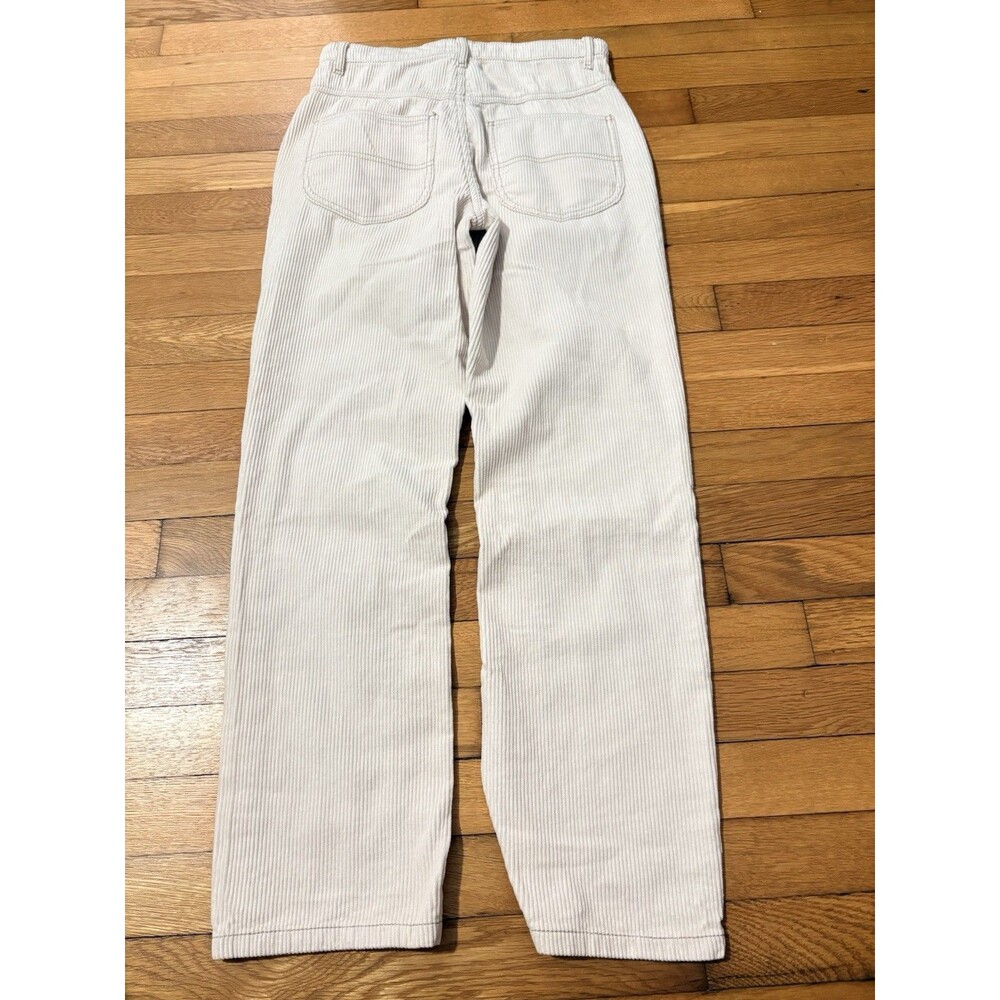 BDG Urban Outfitters Size 25 Corduroy Y2K Pants Two Tone Patchwork Beige - Picture 2 of 5